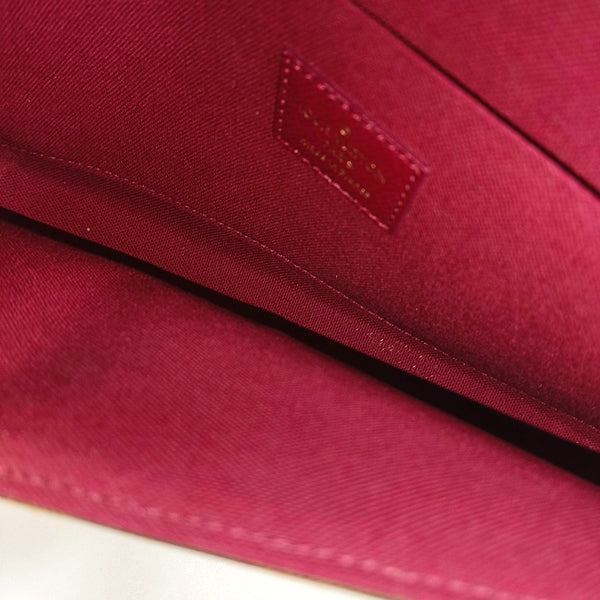 Authenticated pre-owned  Félicie Monogram Coated Canvas Brown - Crossbody Bag at Looply