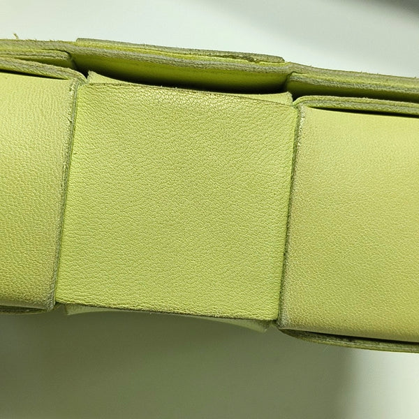 Authenticated pre-owned  Cassette Small Lambskin Yellow - Crossbody Bag at Looply