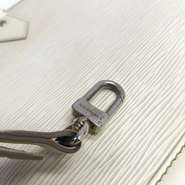 Authenticated pre-owned  Alma PM Epi White - Shoulder Bag at Looply