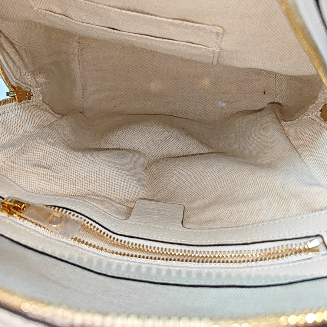 Authenticated pre-owned  Ophidia Monogram Coated Canvas Beige - Backpack at Looply