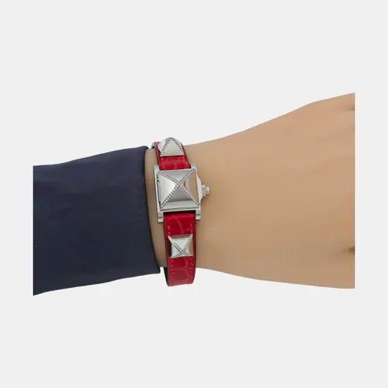 Reloj Heure H 21 mm con movimiento de cuarzo, blanco