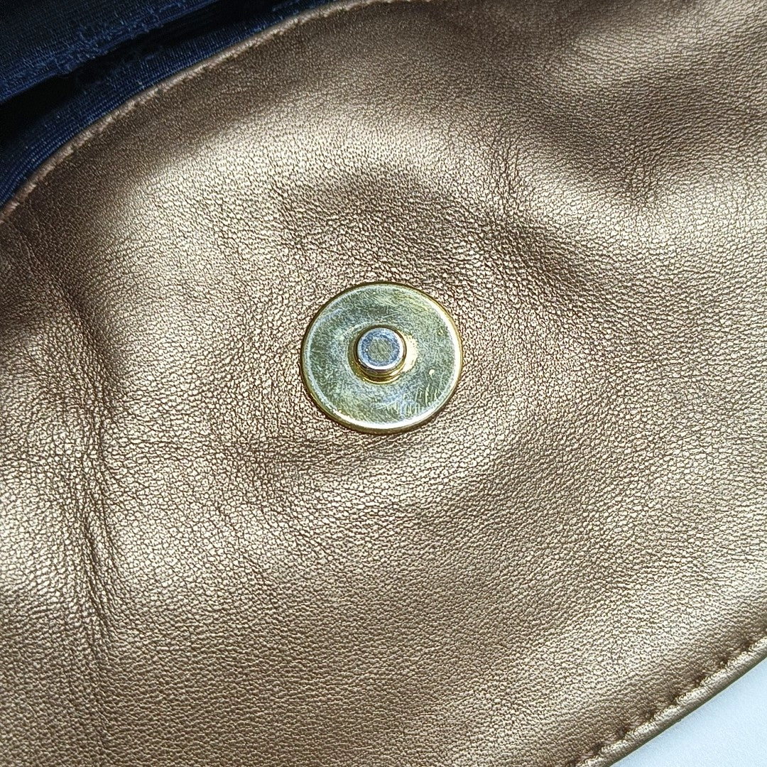 Authenticated pre-owned  Flamenco Xl Calfskin Rose Gold - Shoulder Bag at Looply