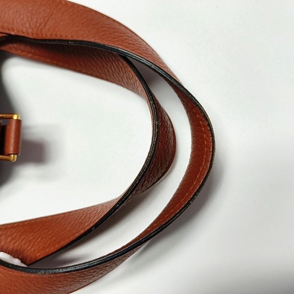 Authenticated pre-owned  Picotin Lock 18 Clemence Brown - Top Handle Bag at Looply