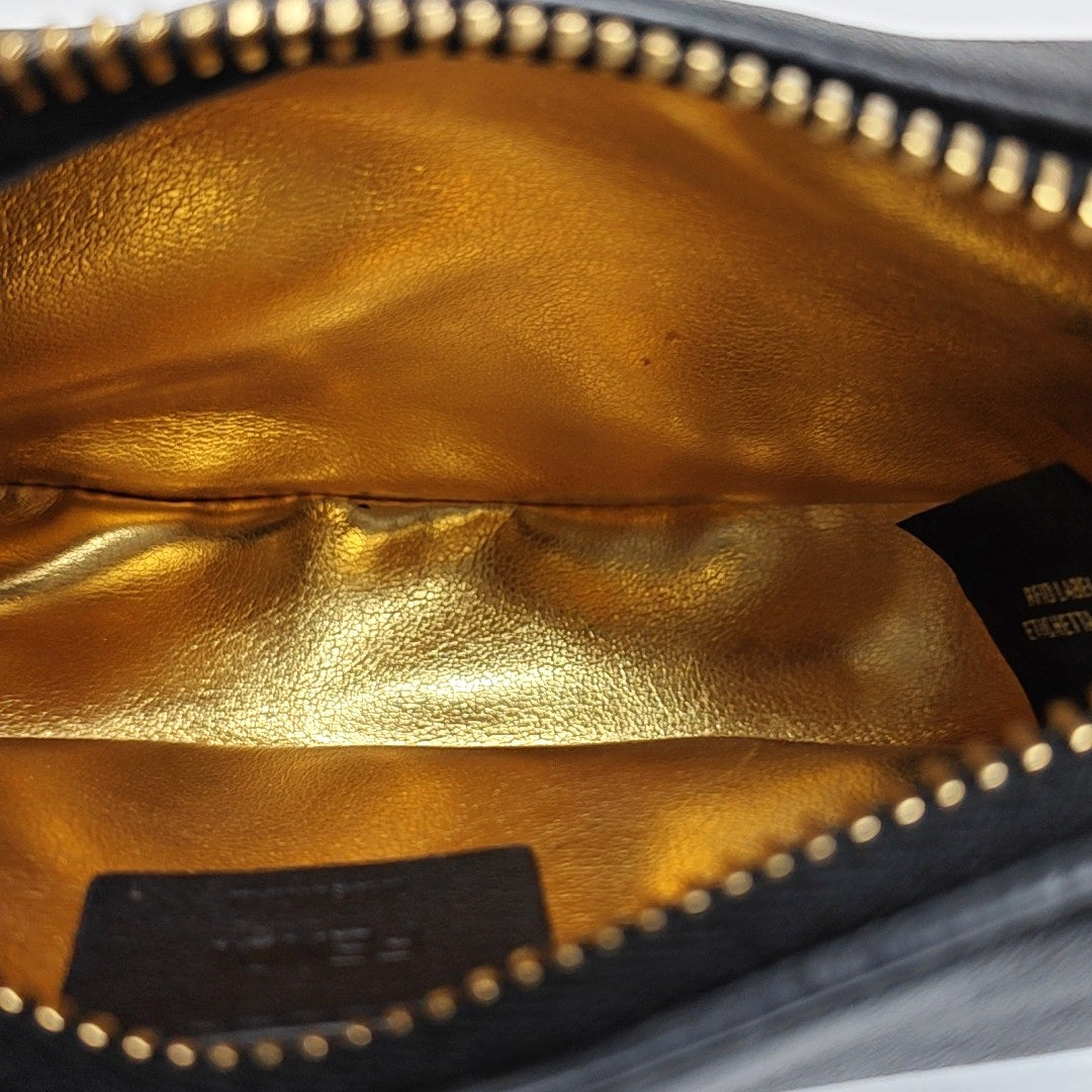 Calfskin Clutch Black