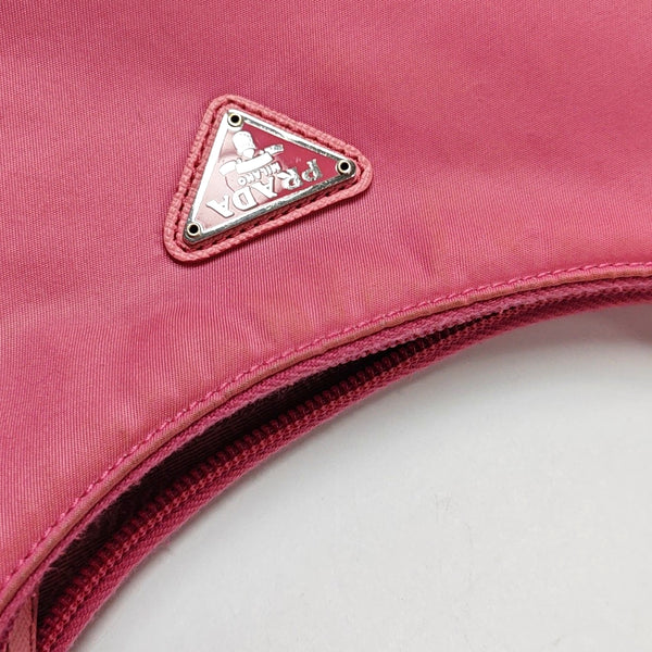 Authenticated pre-owned  Re-edition2000 Mini Nylon Pink - Top Handle Bag at Looply