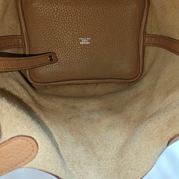 Authenticated pre-owned  Picotin Lock 18 Clemence Beige - Top Handle Bag at Looply