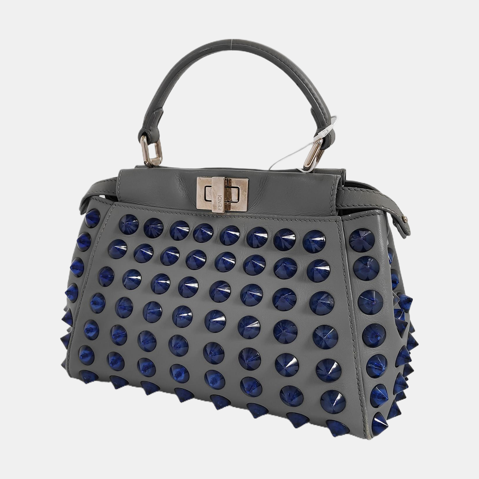 Authenticated pre-owned  Peekaboo Mini Calfskin Gray - Handbags at Looply