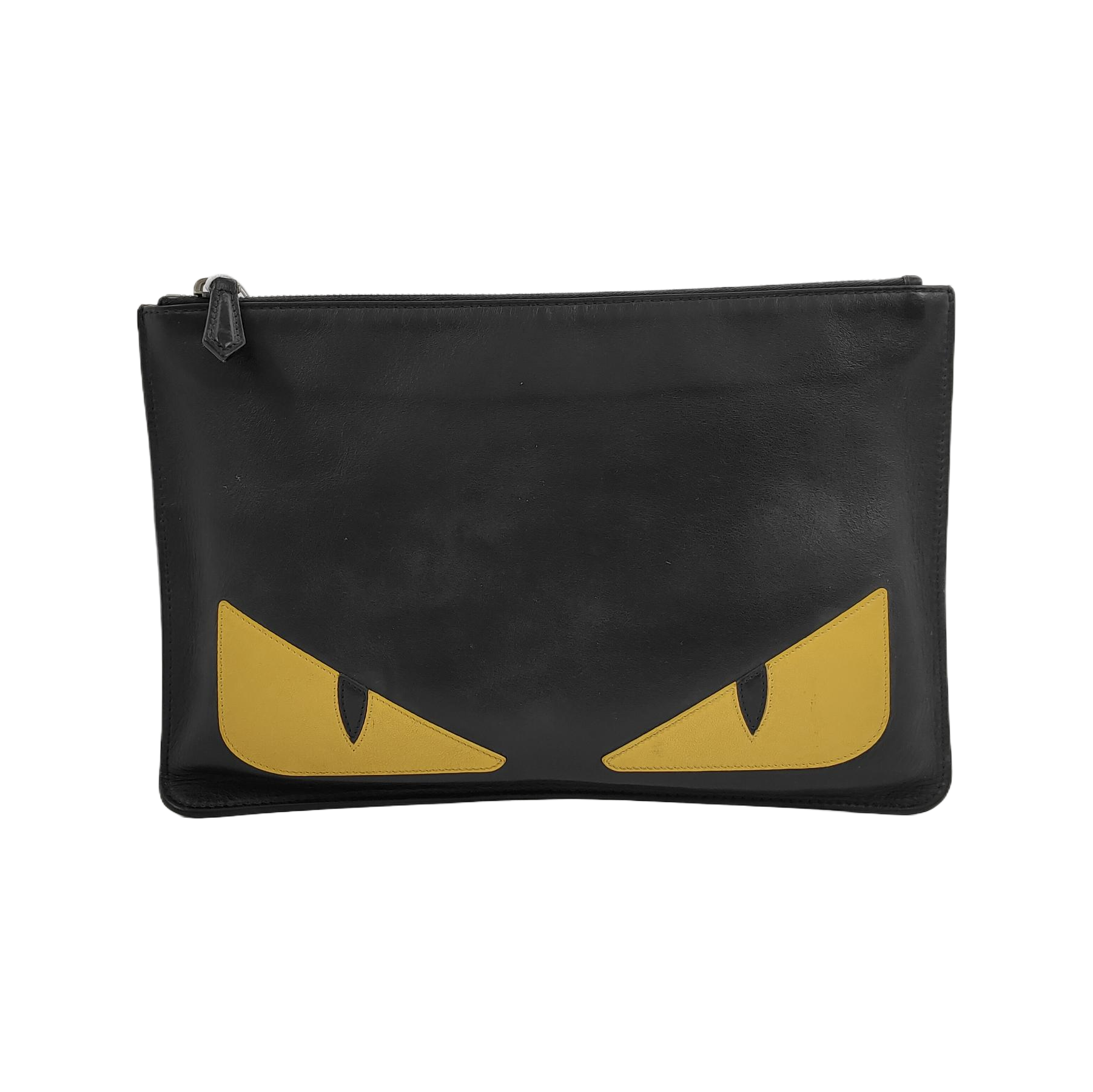 Authenticated pre-owned  Monster Calfskin Black - Handbags at Looply