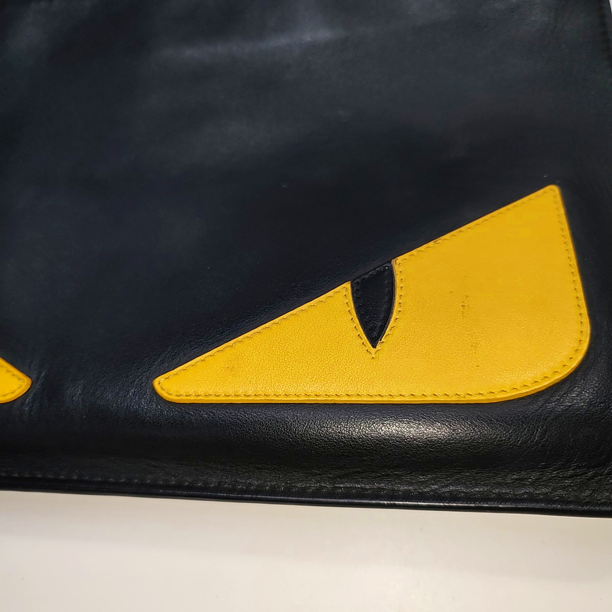 Authenticated pre-owned  Monster Calfskin Black - Handbags at Looply