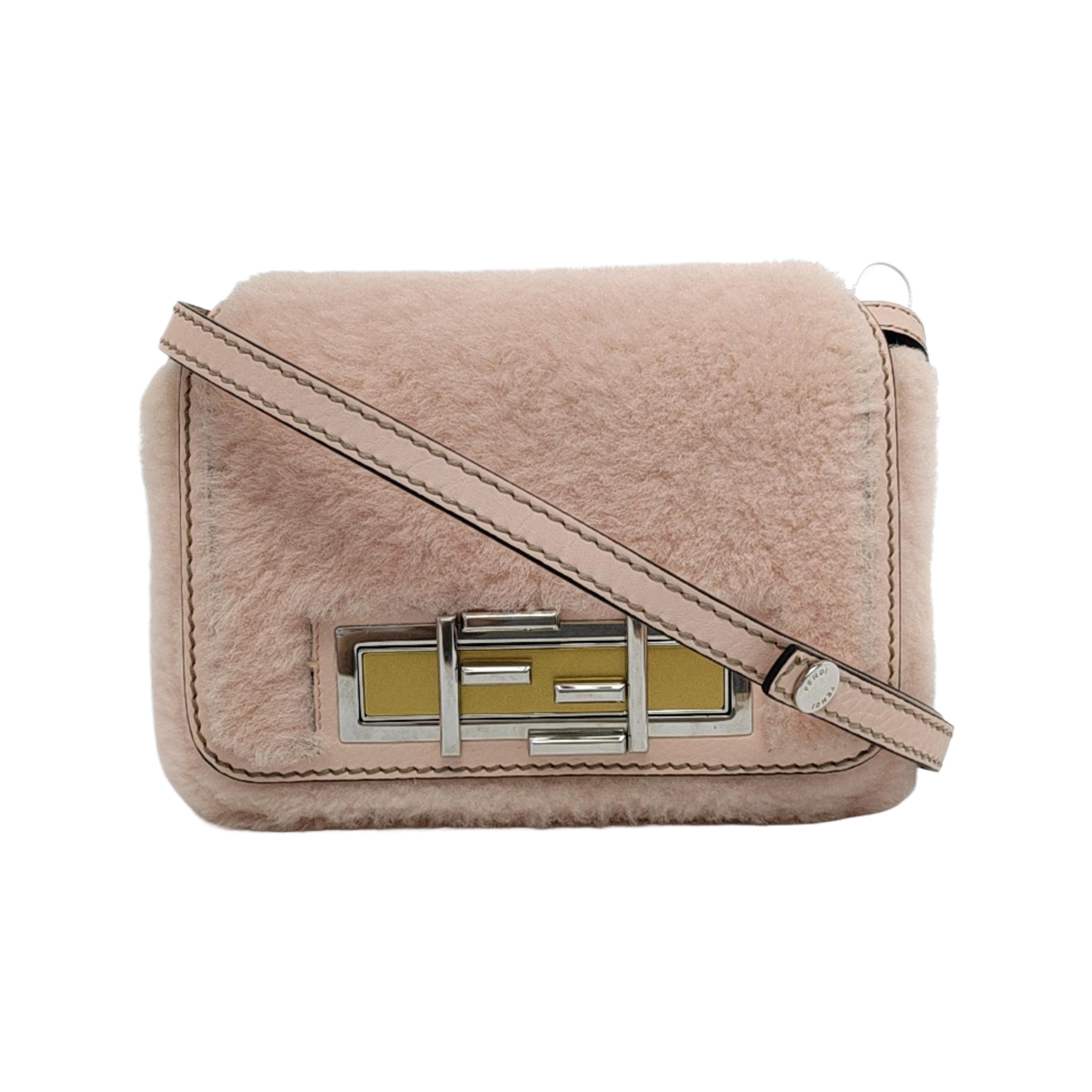 Authenticated pre-owned  Baguette Fabric Pink - Handbags at Looply