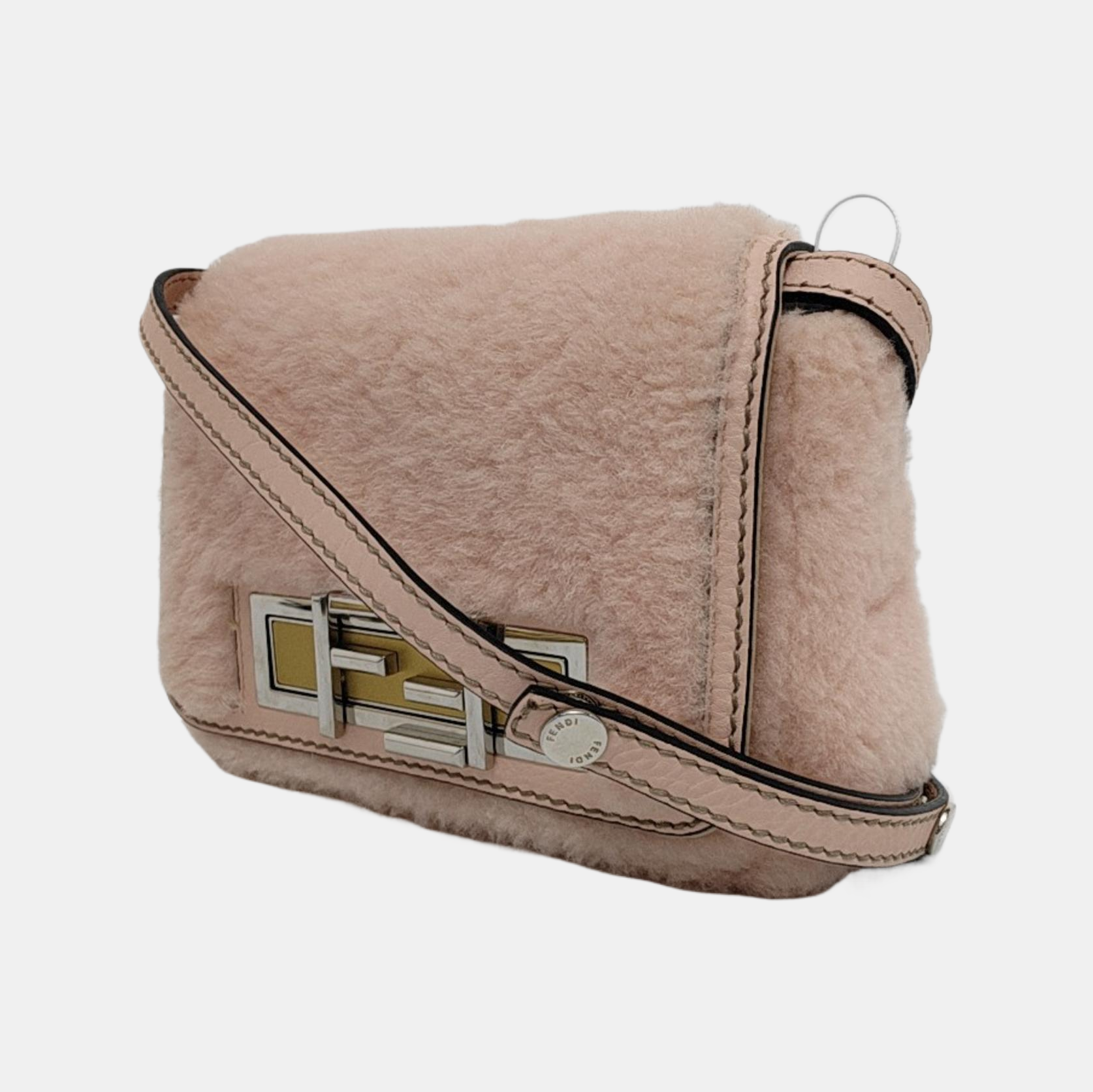 Authenticated pre-owned  Baguette Fabric Pink - Handbags at Looply