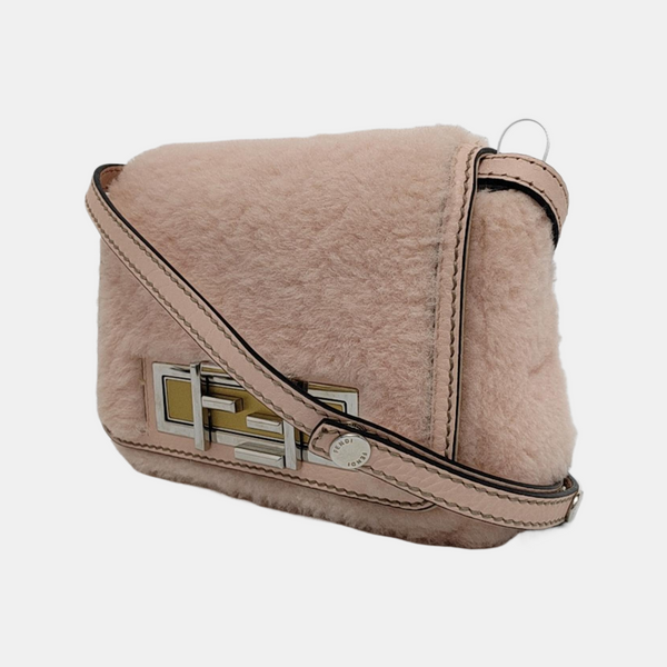 Authenticated pre-owned  Baguette Fabric Pink - Handbags at Looply