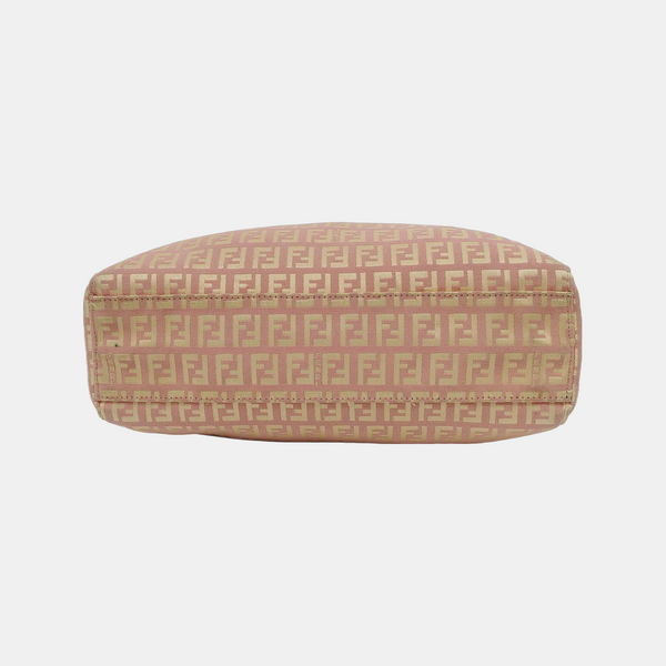 Authenticated pre-owned  Zucchino Fabric Pink - Top Handle Bag at Looply