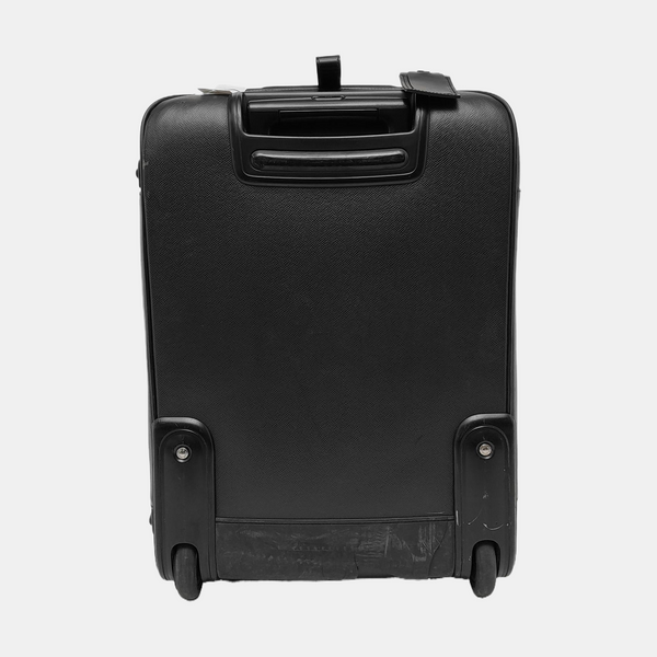 Authenticated pre-owned  Pegase 55 Calfskin Black - Luggage at Looply