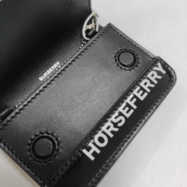Authenticated pre-owned  Horseferry Coated Canvas Black - Shoulder Bag at Looply