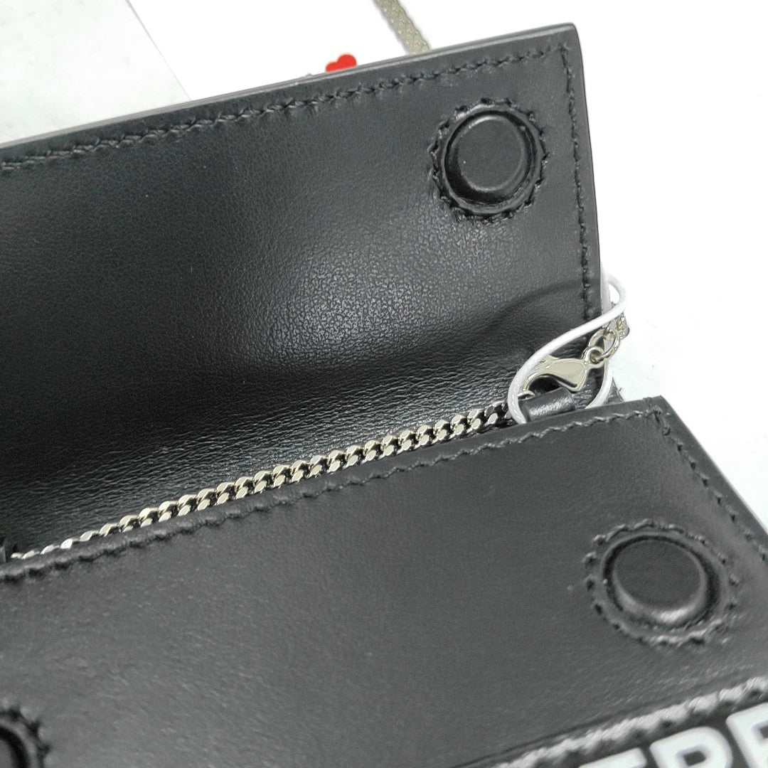 Authenticated pre-owned  Horseferry Coated Canvas Black - Shoulder Bag at Looply