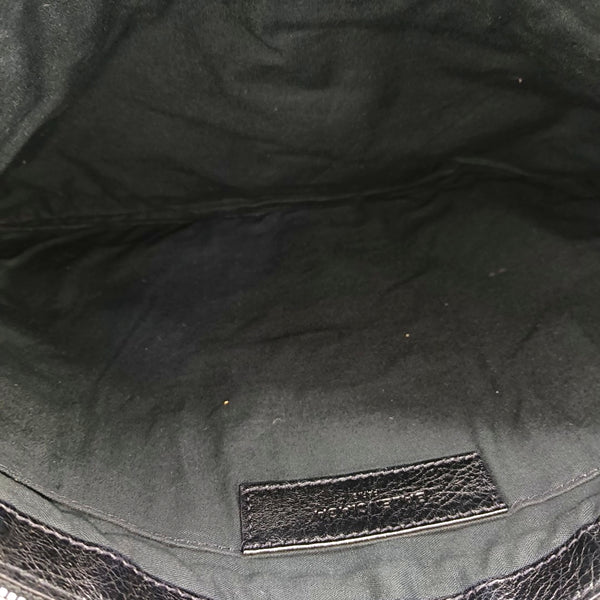 Authenticated pre-owned  Classic City Medium Lambskin Black - Clutch at Looply