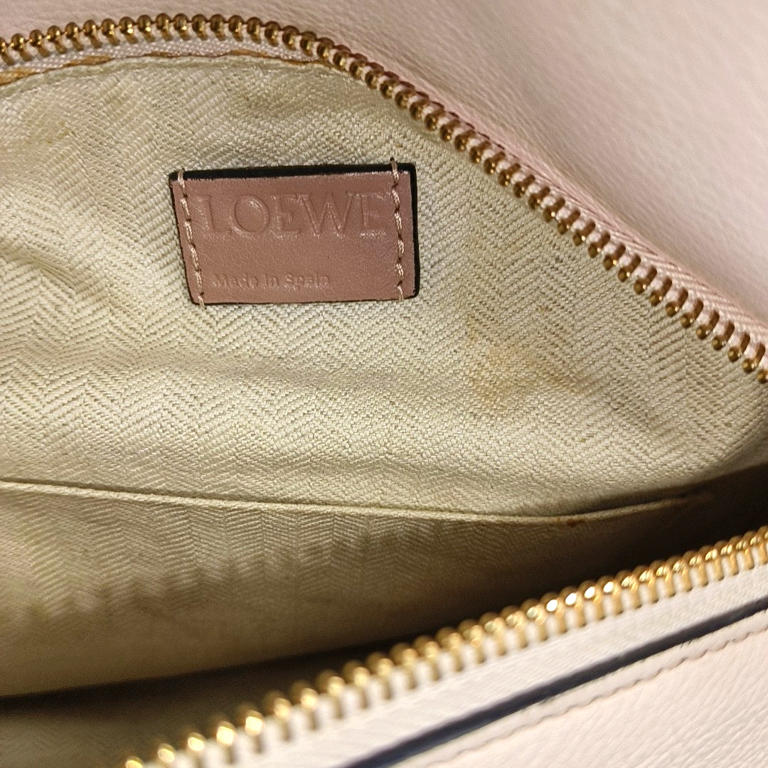 Authenticated pre-owned  Puzzle Small Calfskin Beige - Shoulder Bag at Looply