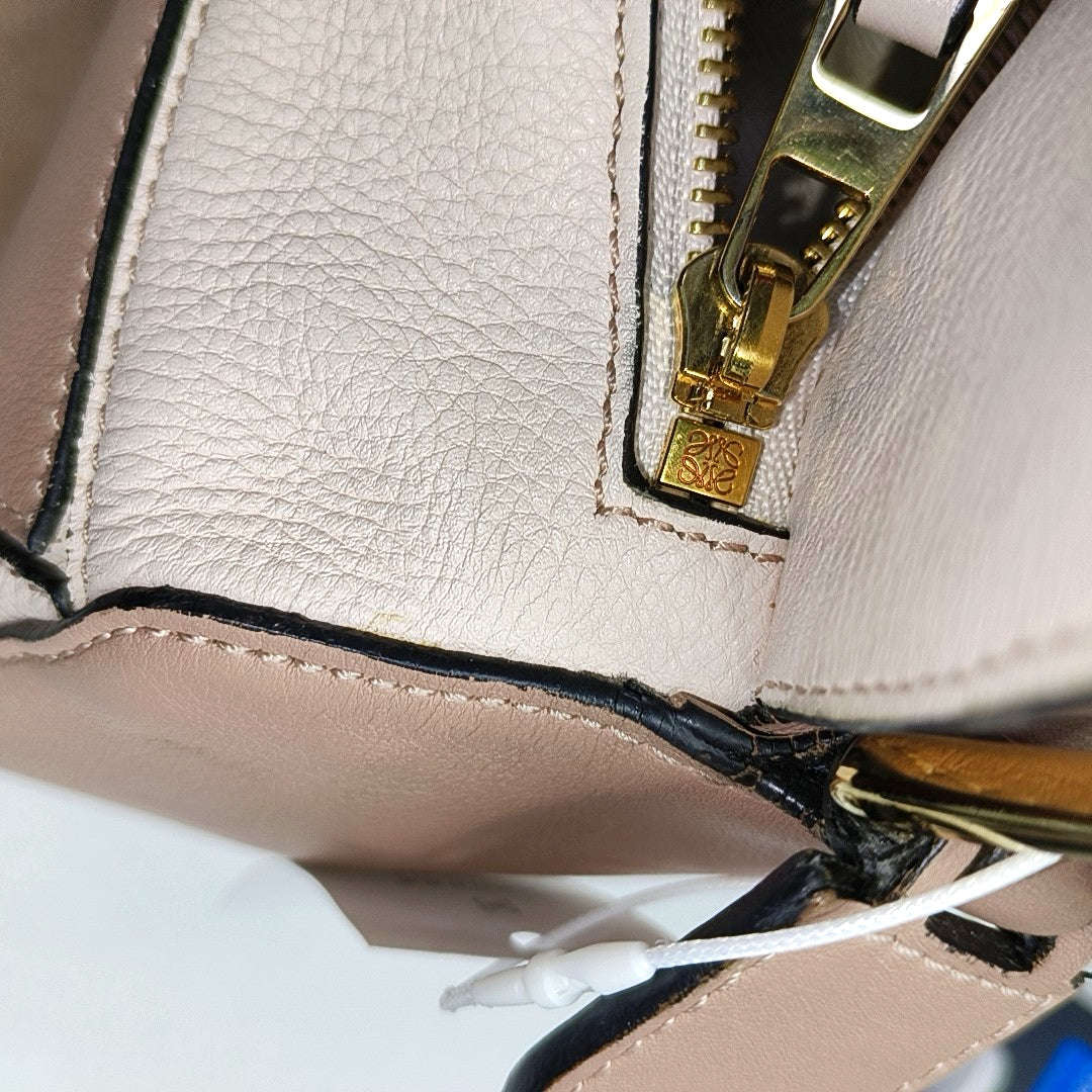 Authenticated pre-owned  Puzzle Small Calfskin Beige - Shoulder Bag at Looply