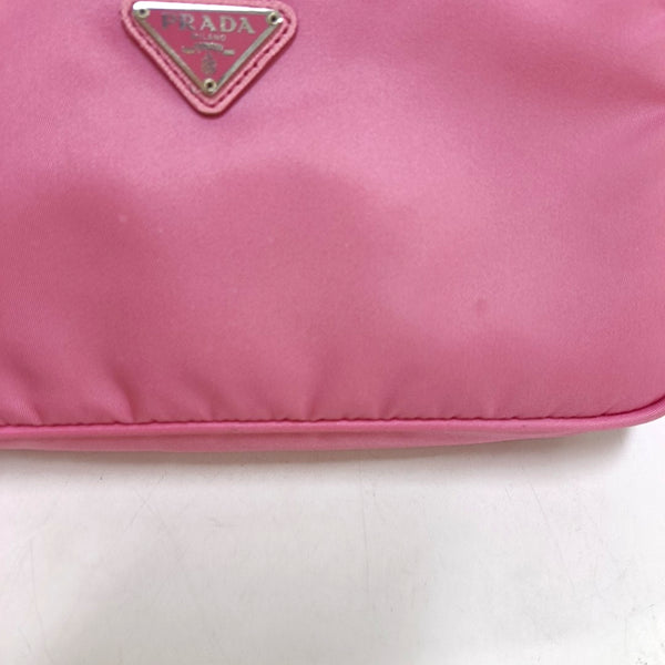 Authenticated pre-owned  Re-Edition2000 Mini Nylon Pink - Top Handle Bag at Looply