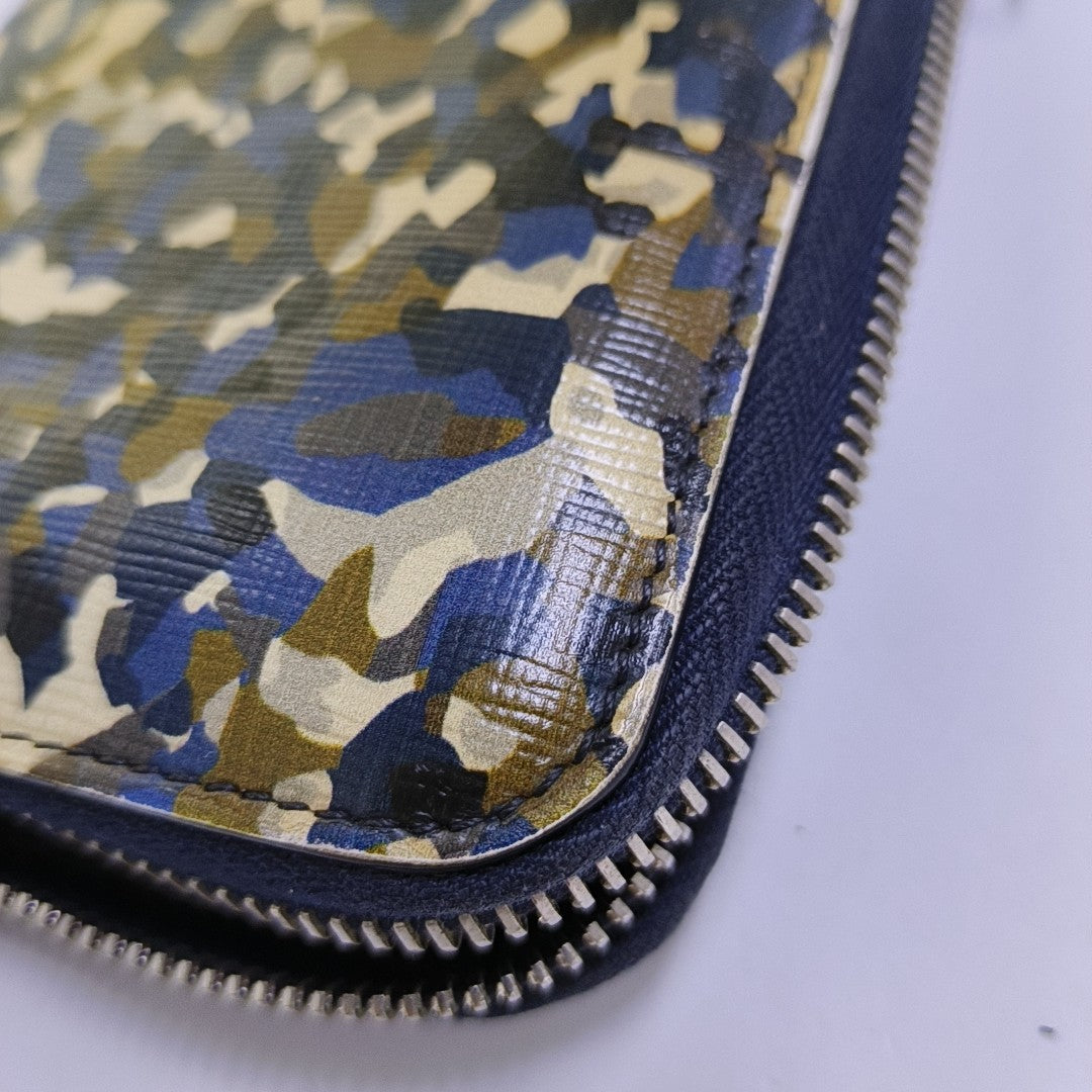 Authenticated pre-owned  Monster Calfskin Multicolor Wallet - Wallet at Looply