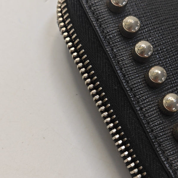 Authenticated pre-owned  Karlito Calfskin Black Wallet - Wallet at Looply