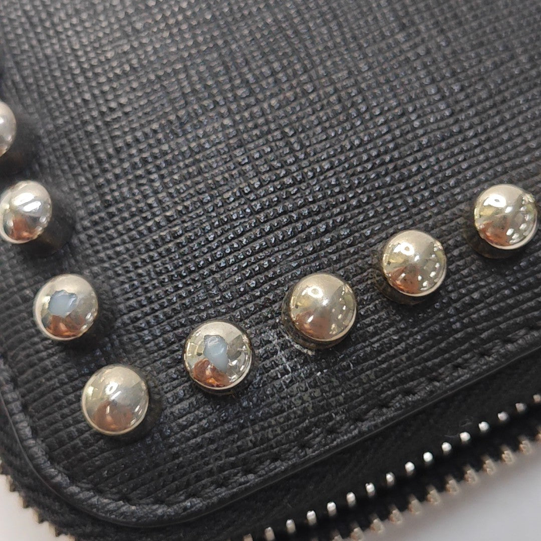 Authenticated pre-owned  Karlito Calfskin Black Wallet - Wallet at Looply