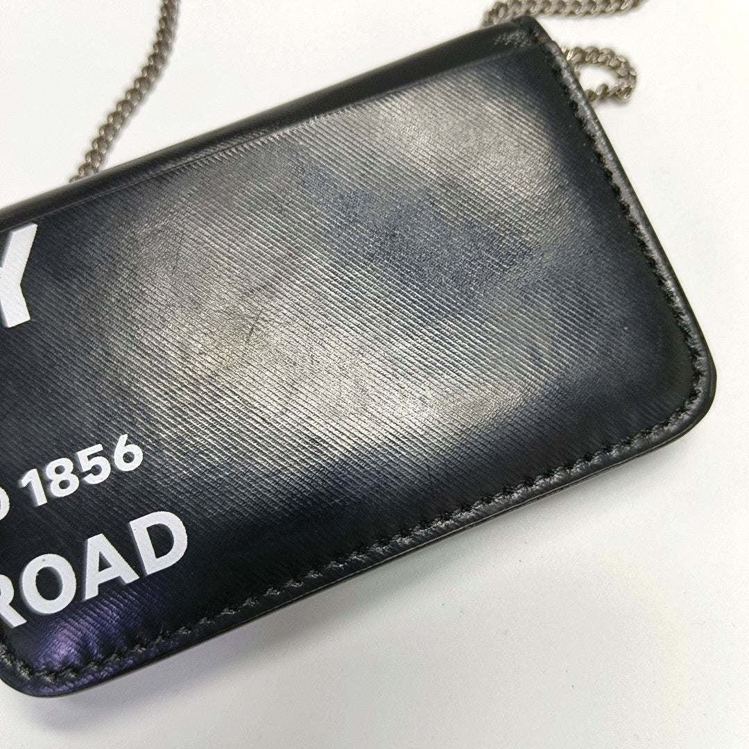 Authenticated pre-owned  Horseferry Coated Canvas Black - Shoulder Bag at Looply
