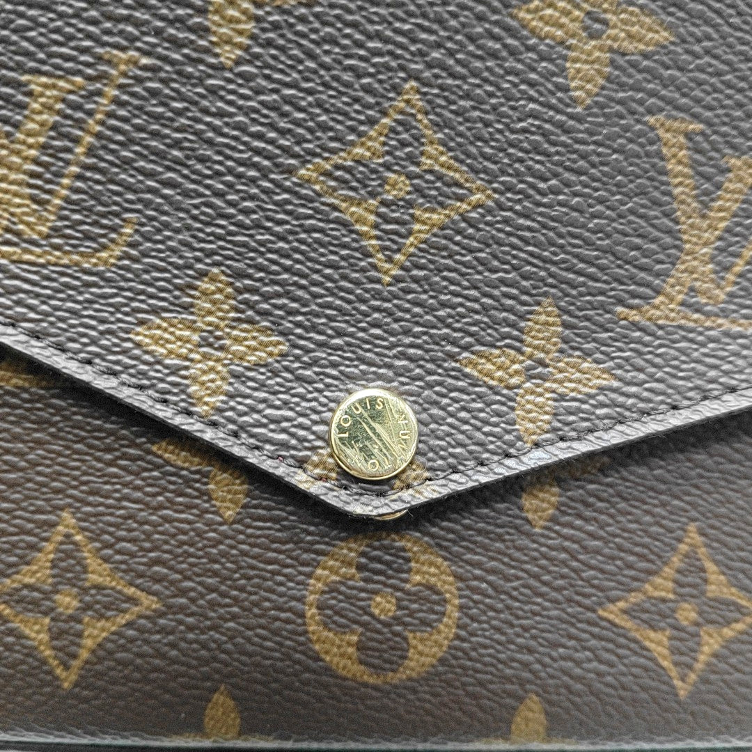 Authenticated pre-owned  Félicie Monogram Coated Canvas Brown - Shoulder Bag at Looply