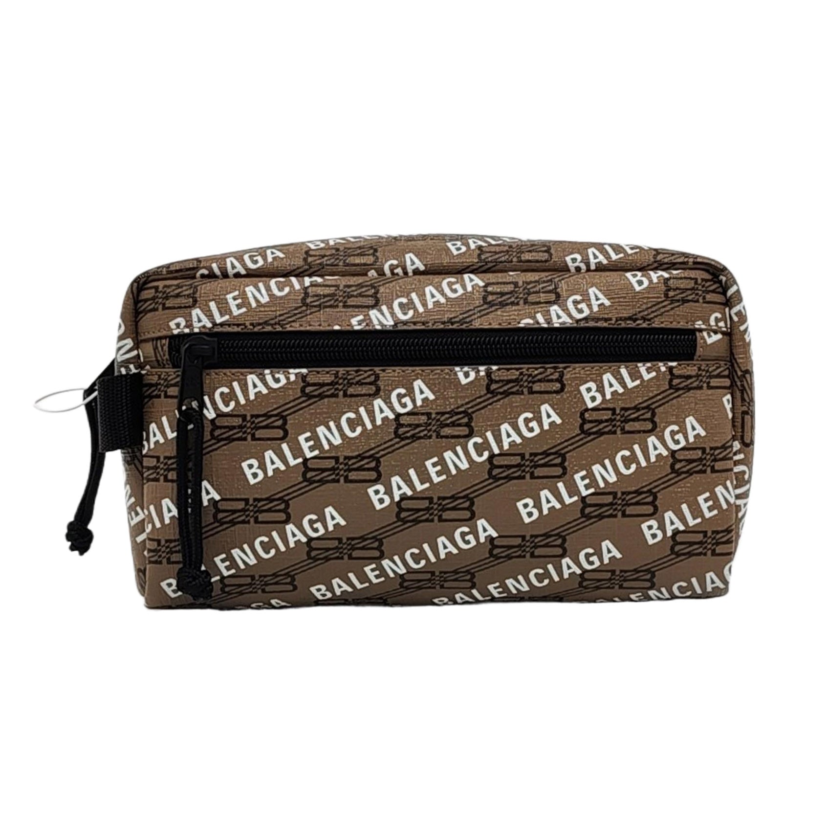 Authenticated pre-owned  Everyday Coated Canvas Brown - Clutch at Looply