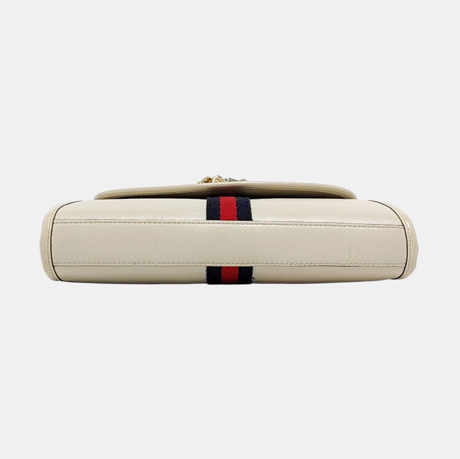 Authenticated pre-owned  Rajah Small Calfskin White - Shoulder Bag at Looply
