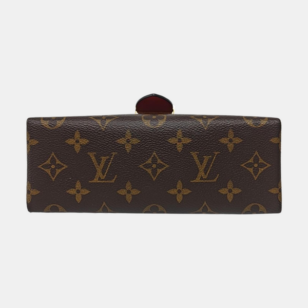Authenticated pre-owned  Locky BB Monogram Coated Canvas Red - Crossbody Bag at Looply