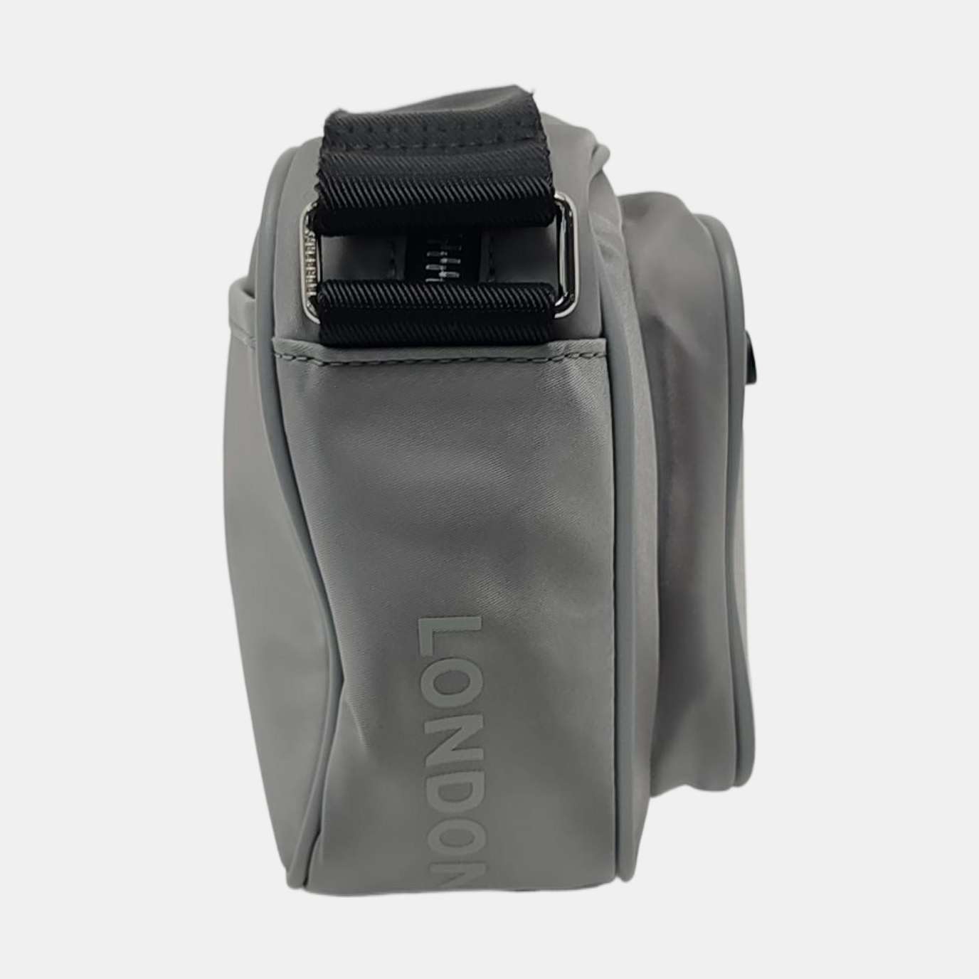Authenticated pre-owned  Horseferry Nylon Gray - Crossbody Bag at Looply