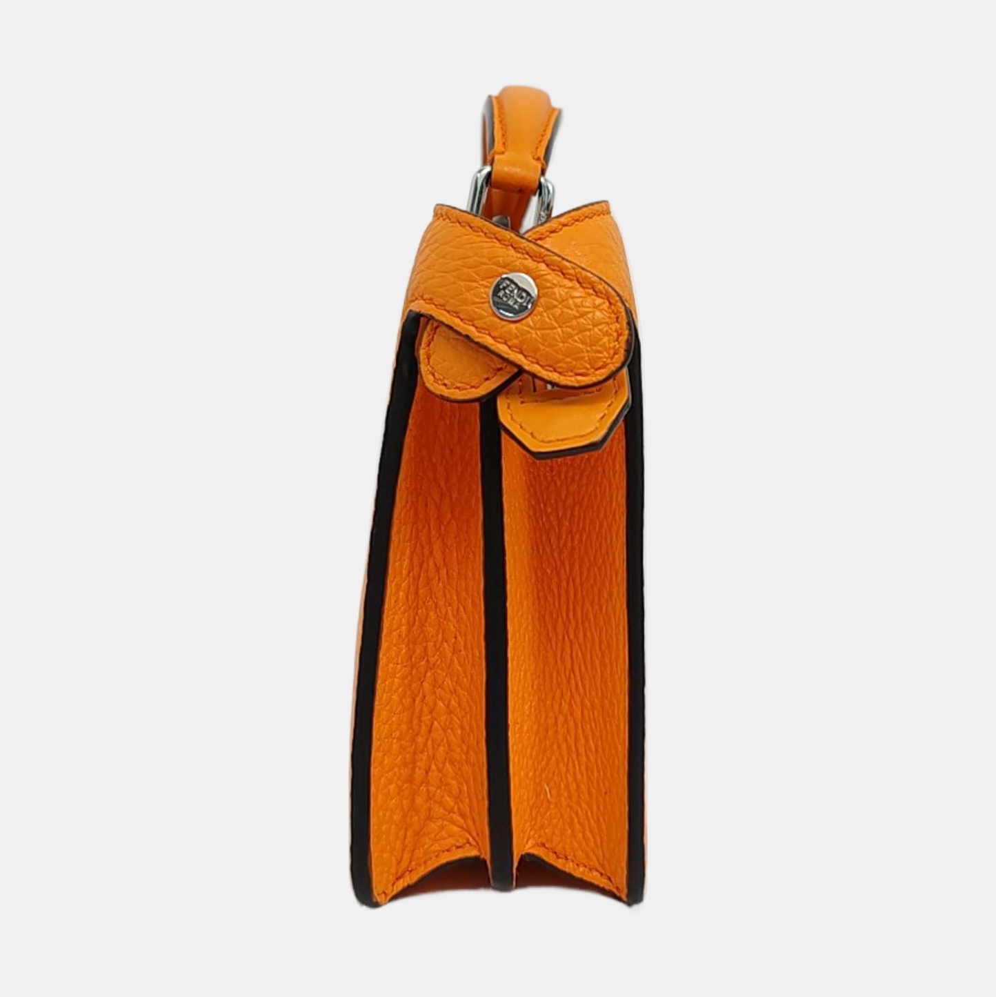 Authenticated pre-owned  Peekaboo  Essential Calfskin Orange - Shoulder Bag at Looply