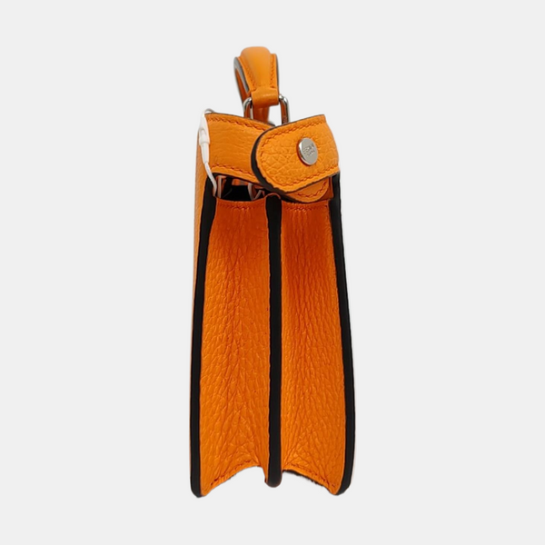 Authenticated pre-owned  Peekaboo  Essential Calfskin Orange - Shoulder Bag at Looply