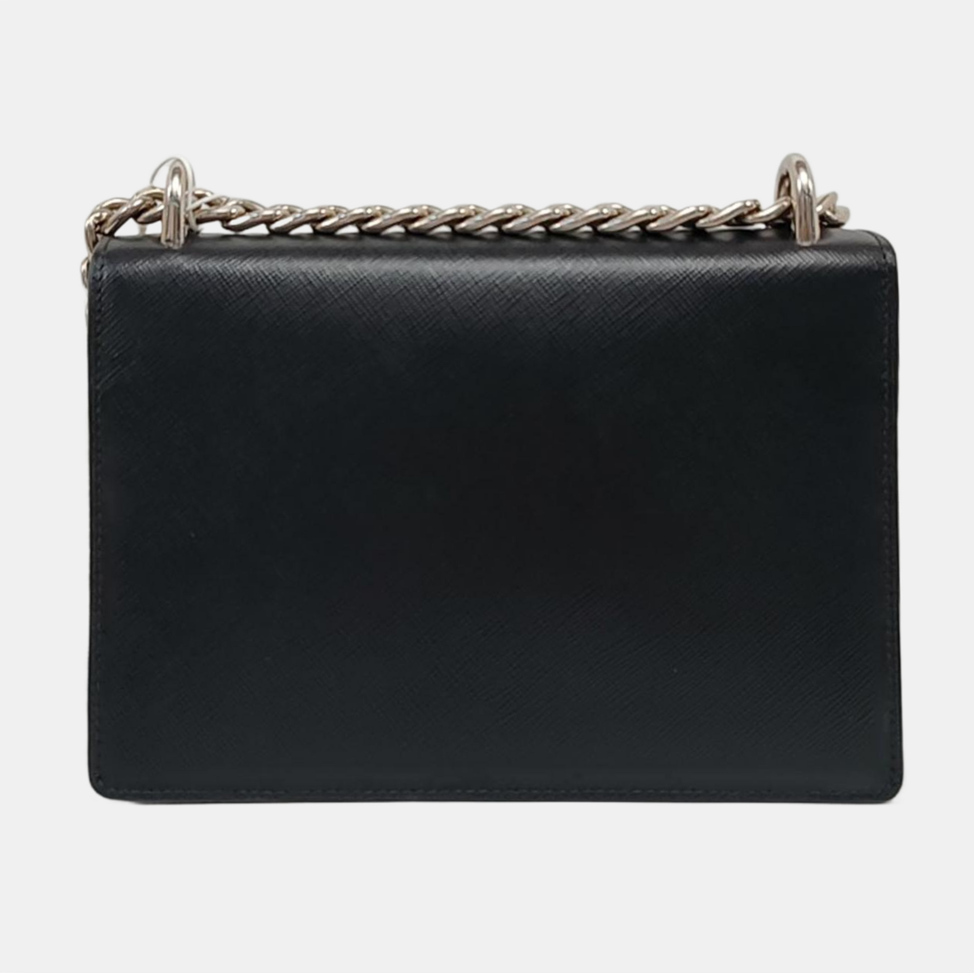 Authenticated pre-owned  Sound Bag Calfskin Black - Shoulder Bag at Looply