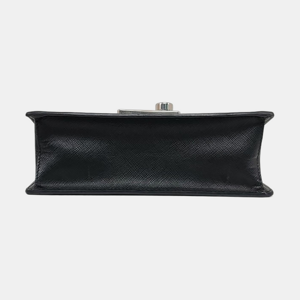 Authenticated pre-owned  Sound Bag Calfskin Black - Shoulder Bag at Looply