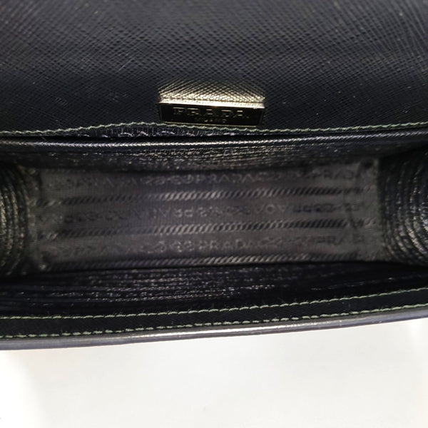 Authenticated pre-owned  Sound Bag Calfskin Black - Shoulder Bag at Looply