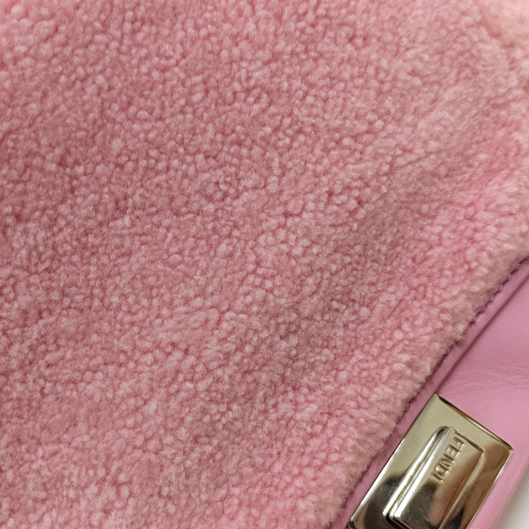 Authenticated pre-owned  Peekaboo Mini Fabric Pink - Crossbody Bag at Looply