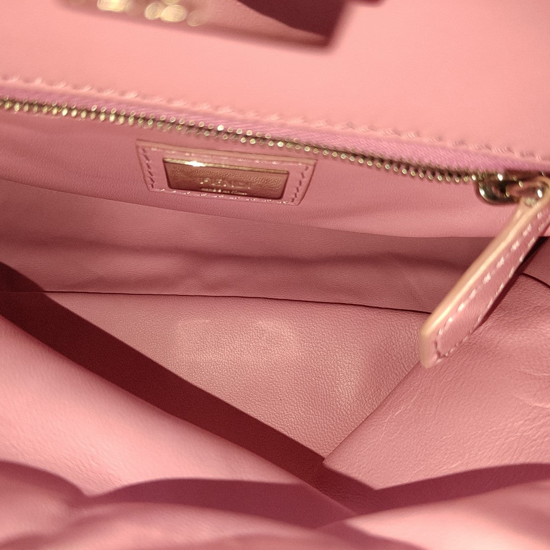 Authenticated pre-owned  Peekaboo Mini Fabric Pink - Crossbody Bag at Looply