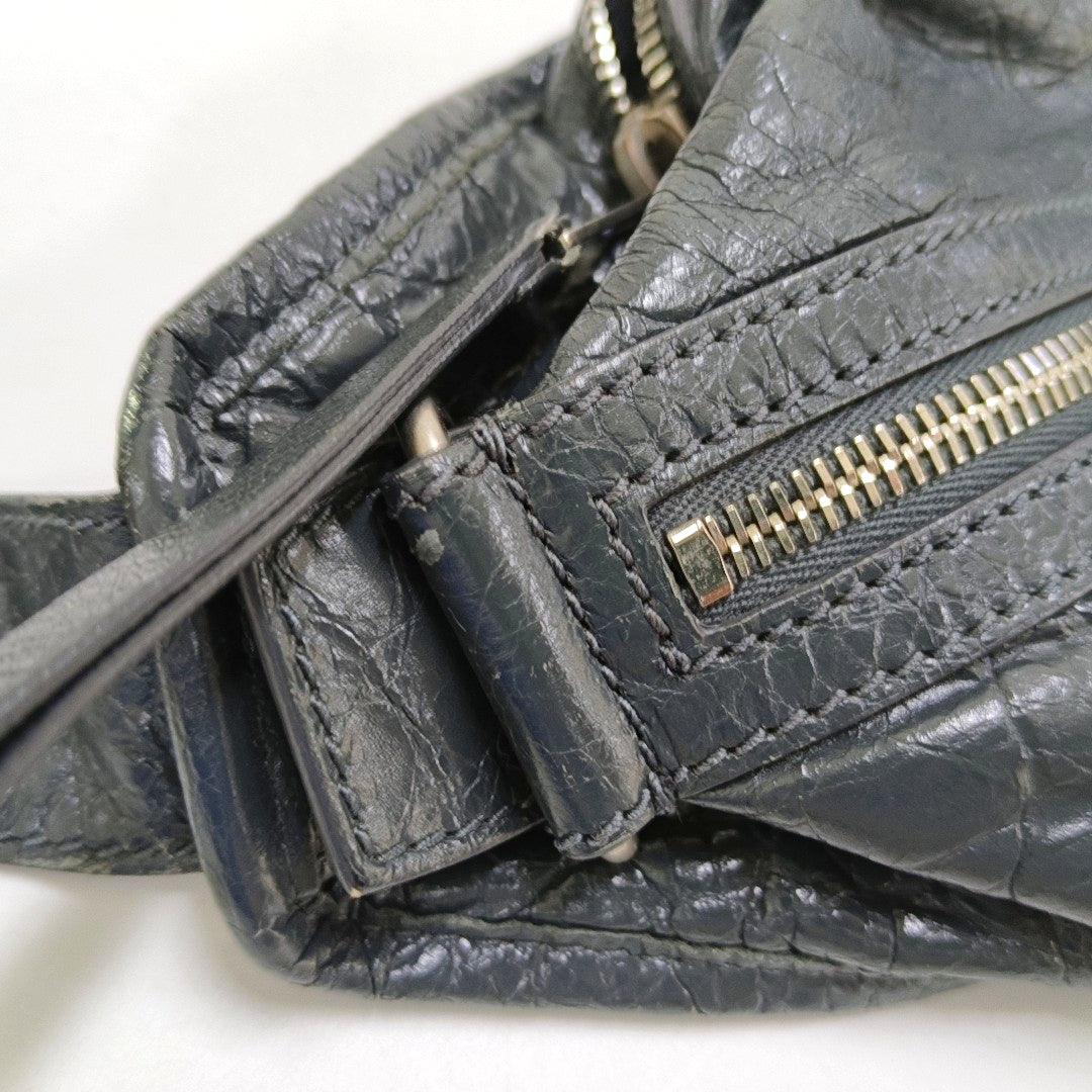 Authenticated pre-owned  Classic City Lambskin Gray - Belt Bag at Looply