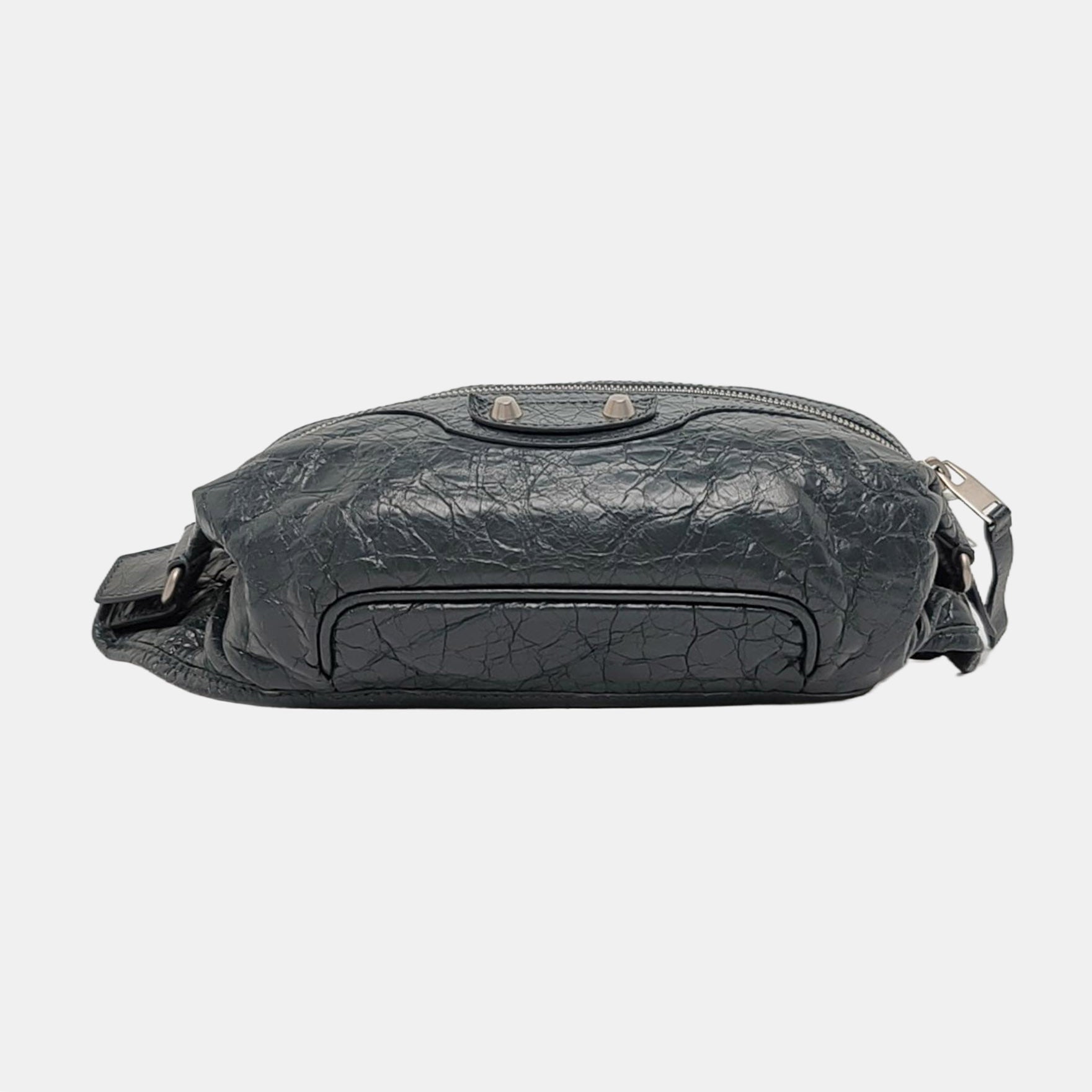 Authenticated pre-owned  Classic City Lambskin Gray - Belt Bag at Looply