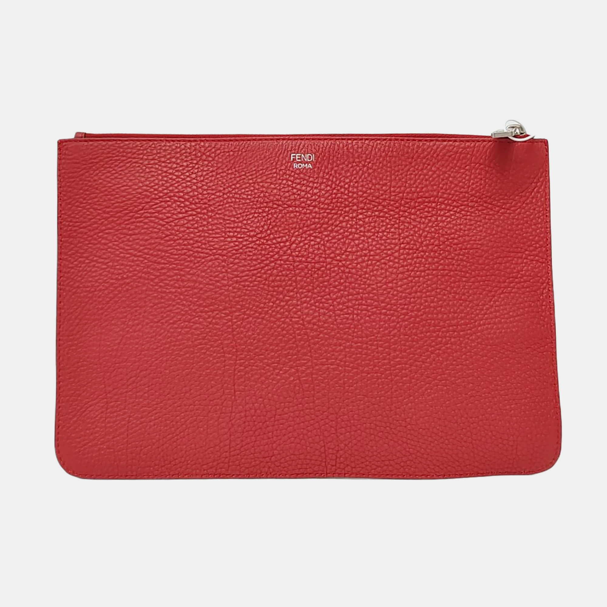 Authenticated pre-owned  Monster Calfskin Red - Clutch at Looply