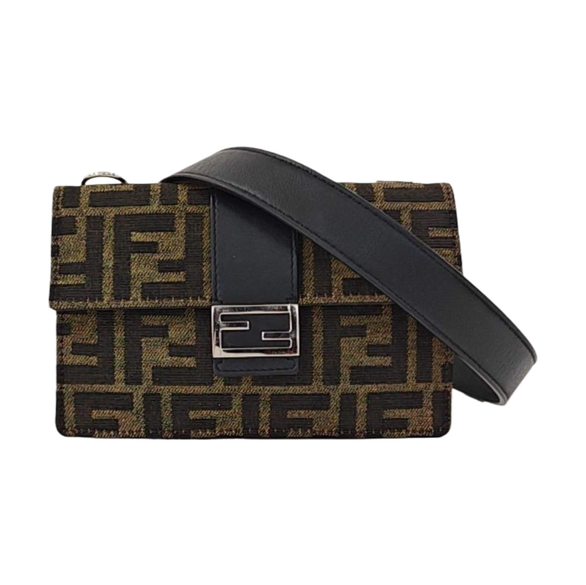 Authenticated pre-owned  Baguette Canvas Brown - Crossbody Bag at Looply