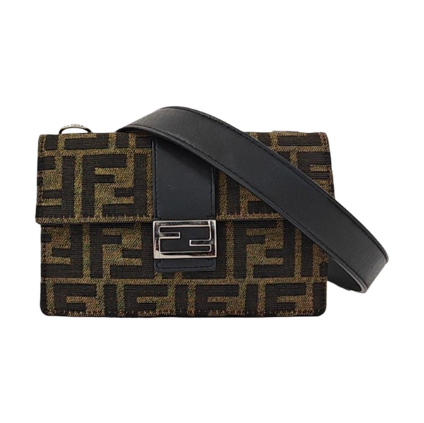 Authenticated pre-owned  Baguette Canvas Brown - Crossbody Bag at Looply