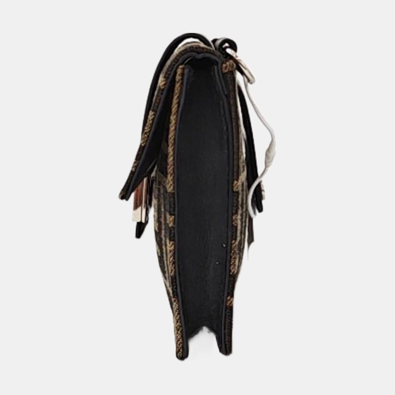 Authenticated pre-owned  Baguette Canvas Brown - Crossbody Bag at Looply