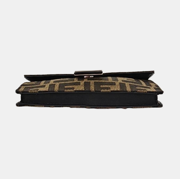 Authenticated pre-owned  Baguette Canvas Brown - Crossbody Bag at Looply