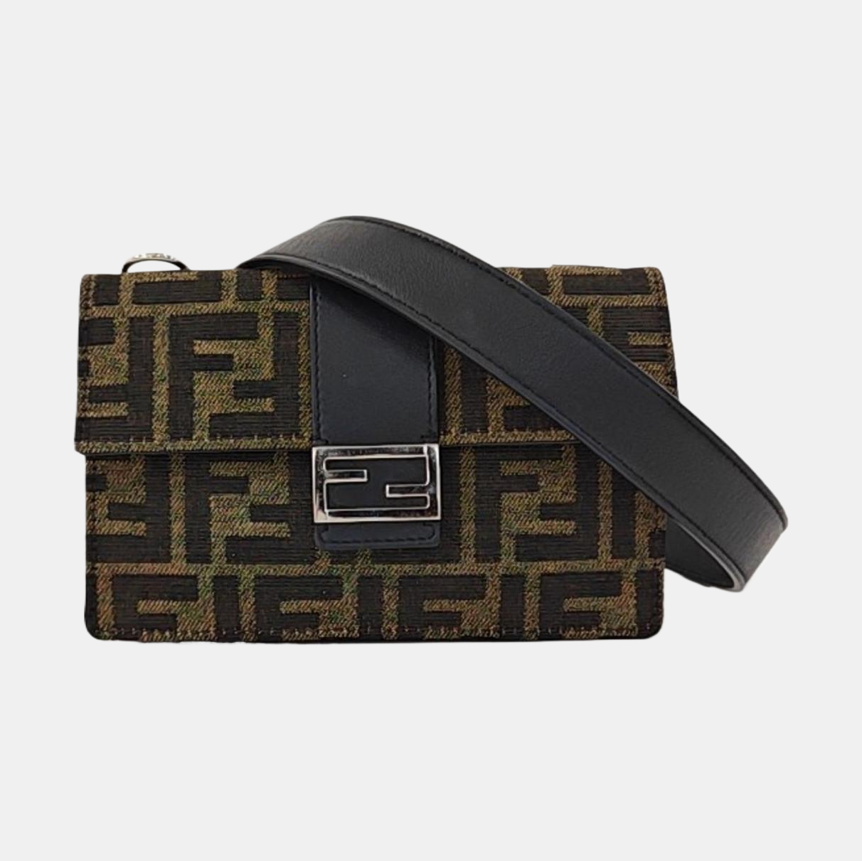 Authenticated pre-owned  Baguette Canvas Brown - Crossbody Bag at Looply