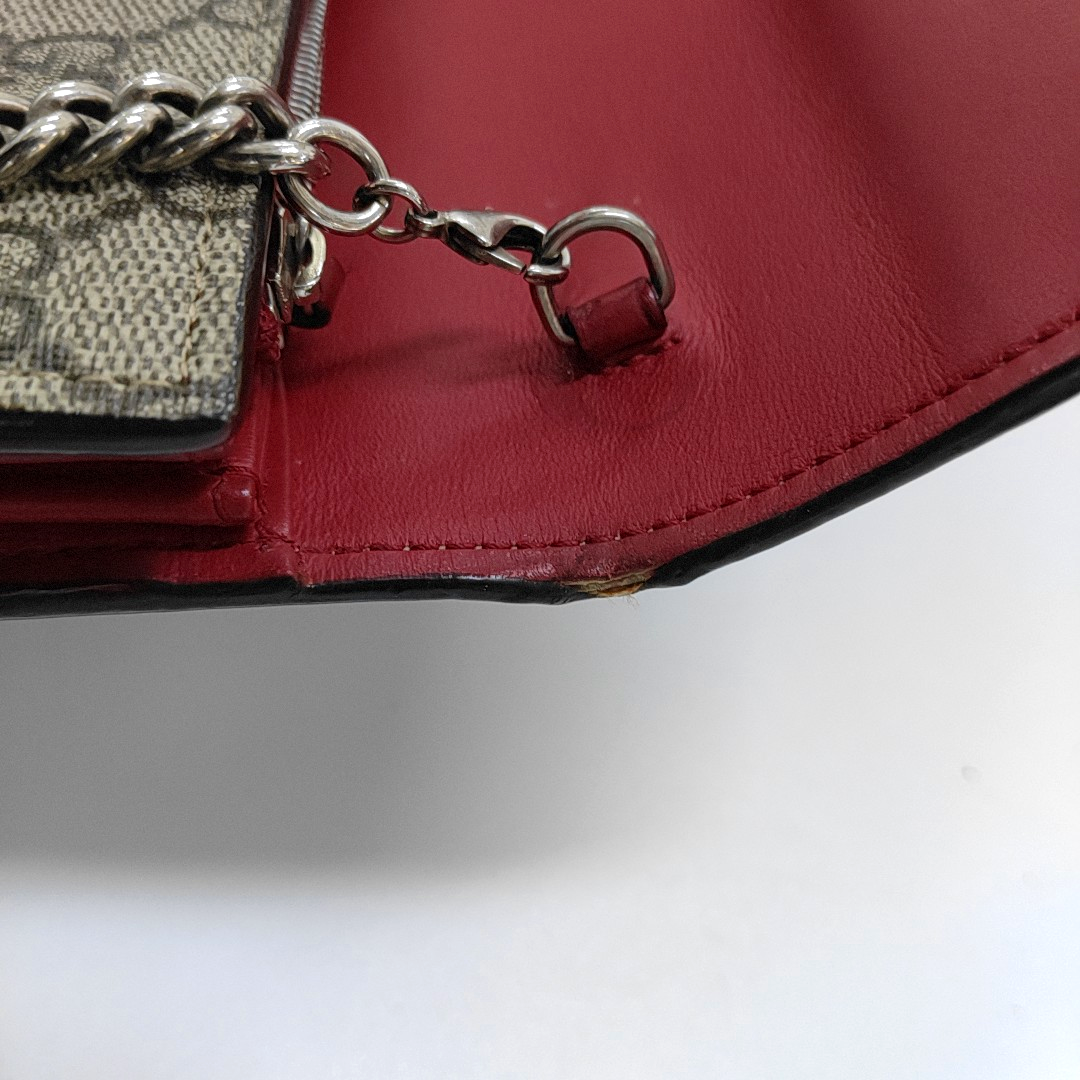 Authenticated pre-owned  Dionysus Monogram Coated Canvas Beige - Shoulder Bag at Looply