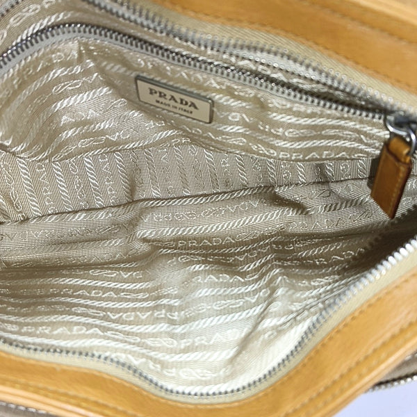 Calfskin Shoulder Bag Yellow